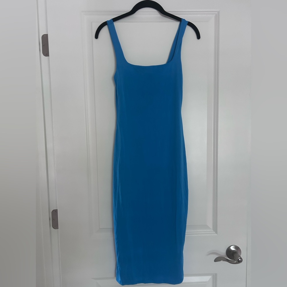 Sincerely Jules Vibrant Blue Midi Dress
